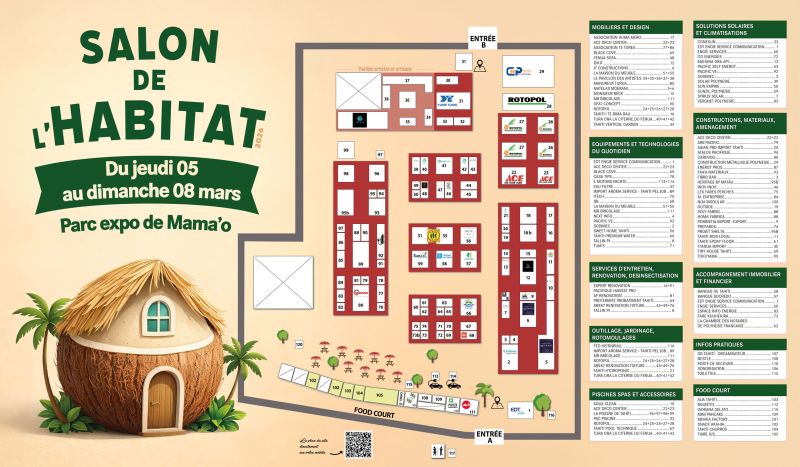 Plan Salon de l'Habitat DB Tahiti