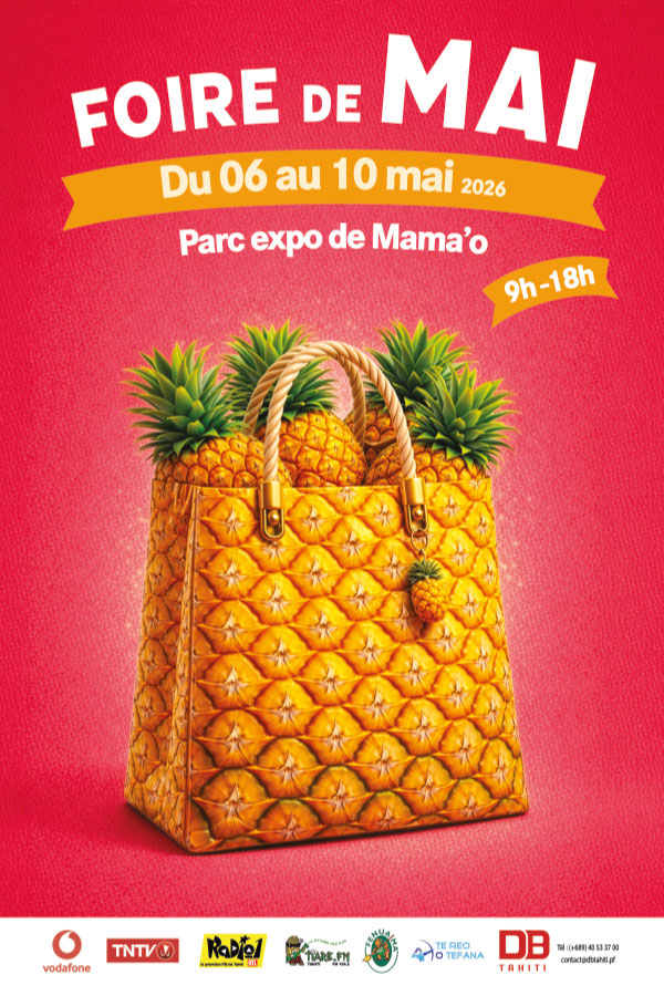 Affiche Foire de mai DB Tahiti