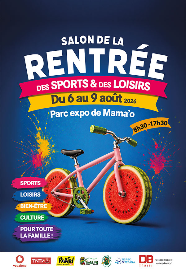 Affiche Salon de la rentrée DB Tahiti