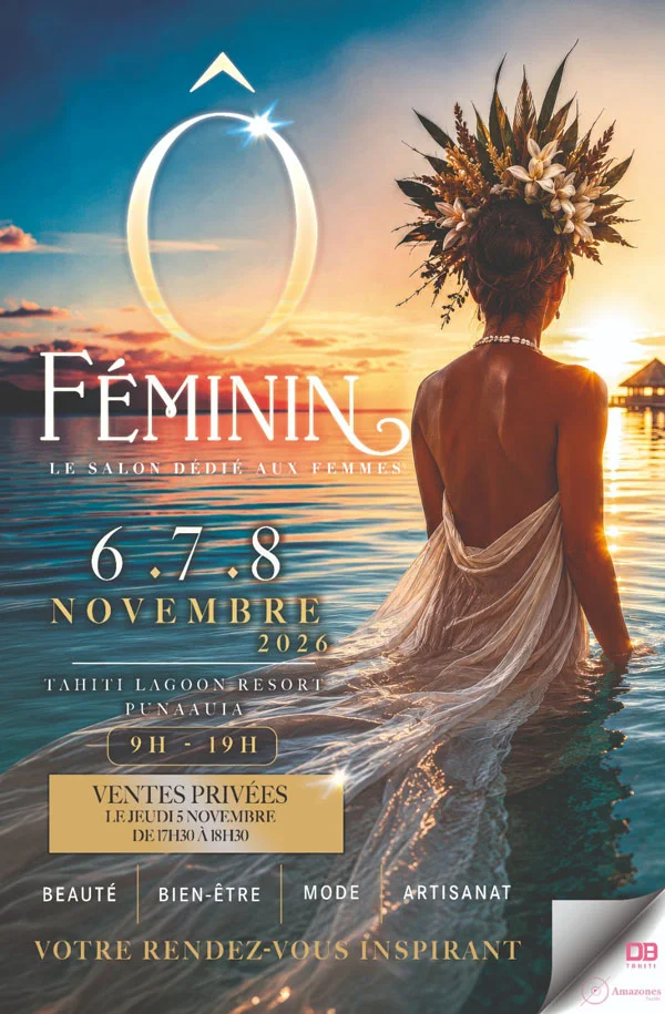 Affiche Salon Ô Féminin DB Tahiti