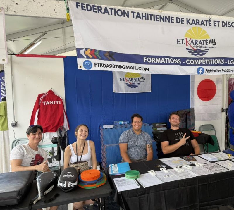 DB Tahiti salon de la rentree des sports et loisirs