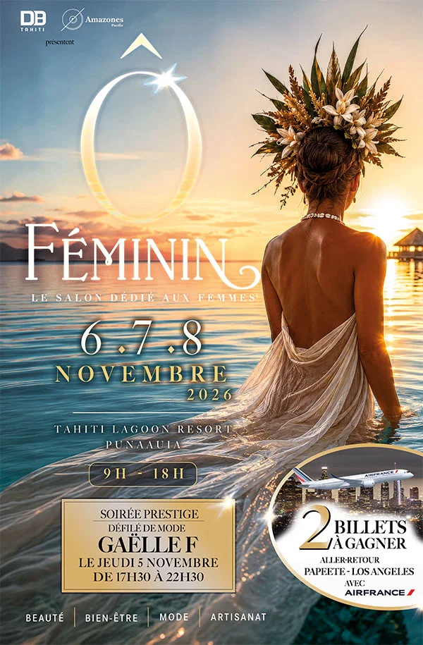 Affiche Salon Ô Féminin DB Tahiti