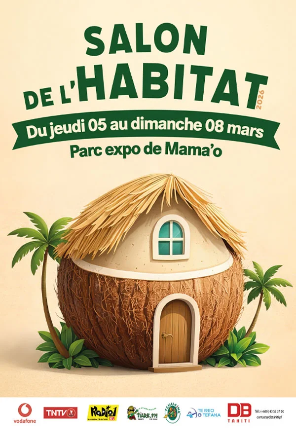 Affiche Salon de l'habitat DB Tahiti